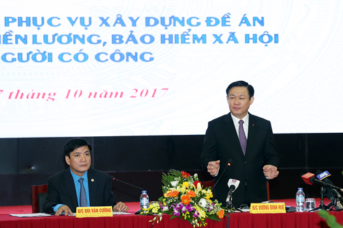 Phó Thủ tướng Vương Đình Huệ
