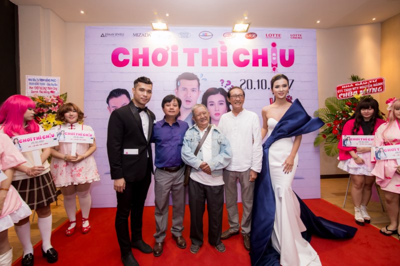 Trương Thế Vinh, Nguyễn Lâm, Chú Mạc Can, Lê Bình và Kim Tuyến.