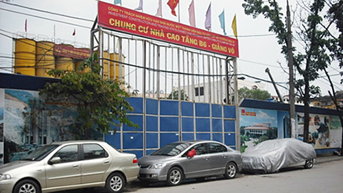 Dự án B6 Giảng Võ được nâng tầng cao