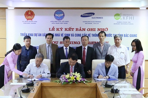 6,7 tỷ đồng dành xây dựng hệ thống nhà vệ sinh tiêu chuẩn tại các trường học của Bắc Giang
