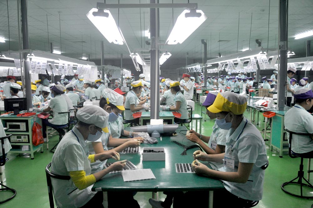 Xuất khẩu của doanh nghiệp FDI đang giảm