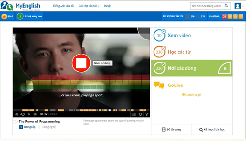 Học tiếng Anh trực tuyến: Dễ dàng hơn với công nghệ nhận diện giọng nói