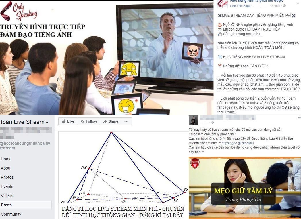Bí kíp học online trên Facebook siêu tiết kiệm với 4G MobiFone