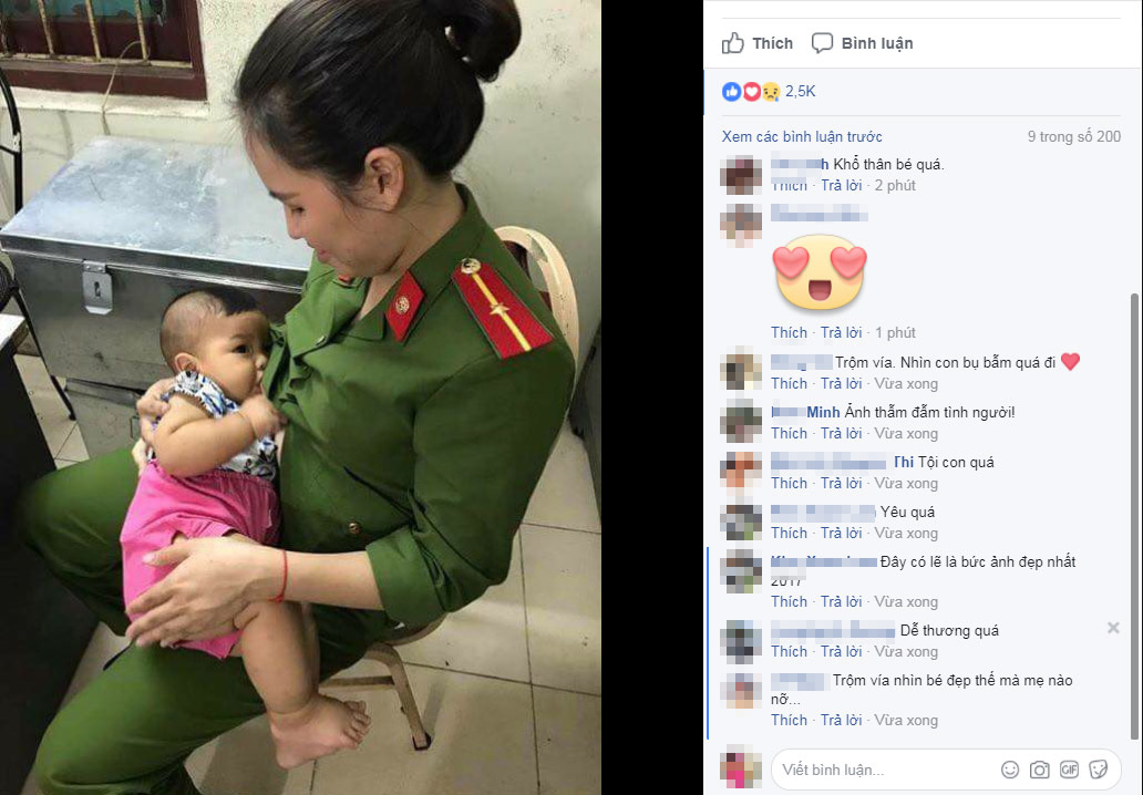 Vụ bé trai bị bỏ rơi được nữ cảnh sát cho bú: Xác định người thân của cháu bé