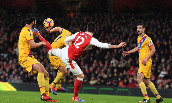 Xem lại cú móc bóng &quot;bọ cạp&quot; đem về giải Puskas cho Giroud!