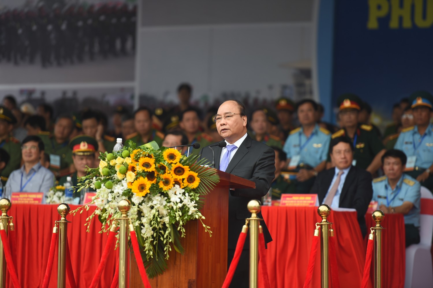Thủ tướng Nguyễn Xuân Phúc phát biểu tại buổi lễ