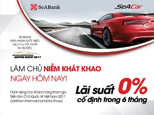Ngân hàng đẩy mạnh dịch vụ cho vay mua xe ô tô