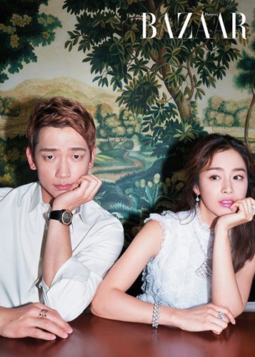 Sau đám cưới với Bi Rain, Kim Tae Hee sống với gia đình chồng gồm bố chồng và em chồng. Nữ diễn viên cho hay cô làm dâu như những người phụ nữ bình thường khác. Ảnh: Allkpop