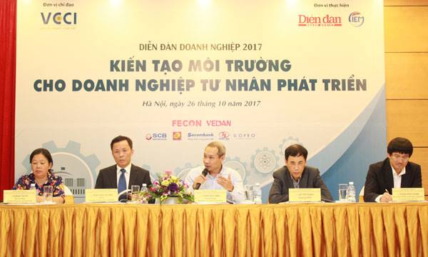 Tại Diễn đàn Doanh nghiệp 2017 