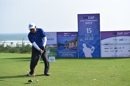 Các golfer trong buổi thi đấu cuối cùng.