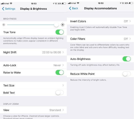 Công nghệ True Tone đã được Apple trang bị cho iPad Pro giúp thiết bị có thể điều chỉnh màu sắc, độ sáng thông minh dựa trên môi trường thực tế. Nhờ đó, hình ảnh được hiển thị với tông màu tự nhiên hơn và màu sắc luôn chính xác. 