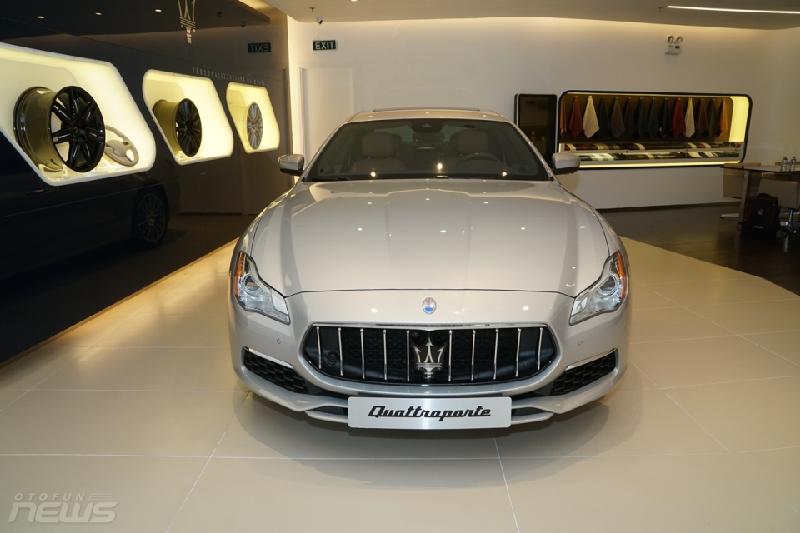 Cận cảnh xe Maserati Quattroporte độc nhất Việt Nam giá 8 tỷ đồng