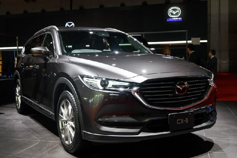 tokyo 2017 tan mat kham pha suv 6 cho mazda cx 8 hoan toan moi