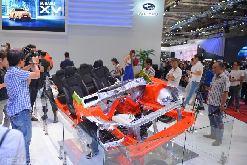 Subaru trình diễn công nghệ 