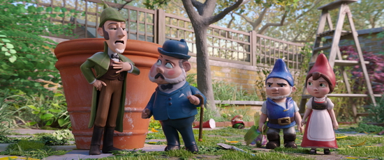 Tạo hình các nhân vật độc đáo và nhiều màu sắc của Sherlock Gnomes mang đến sự thích thú đối với khán giả, đặc biệt là trẻ em