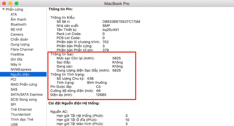 Bạn có thể tìm thấy pin của MacBook đã được sạc lại bao nhiêu lần bằng cách nhấp vào biểu tượng Apple trên menu và sau đó nhấp vào “About This Mac”, sau đó nhấp vào nút “Hệ thống Báo cáo”. Từ đó, nhấp vào Power dưới Hardware và tìm Cycle Count. Đối với hệ thống Windows 8 hoặc Windows 10, kích hoạt Command Prompt và gõ vào: powercfg / báo cáo pin. Thao tác này sẽ tạo ra báo cáo ở định dạng HTML và lưu nó vào thư mục tài khoản người dùng của bạn.