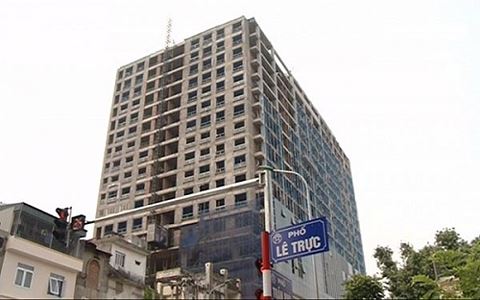 Chưa giải quyết dứt điểm vi phạm công trình 8B Lê Trực