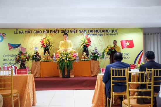 Ra mắt Hội Phật giáo Việt Nam tại Mozambique