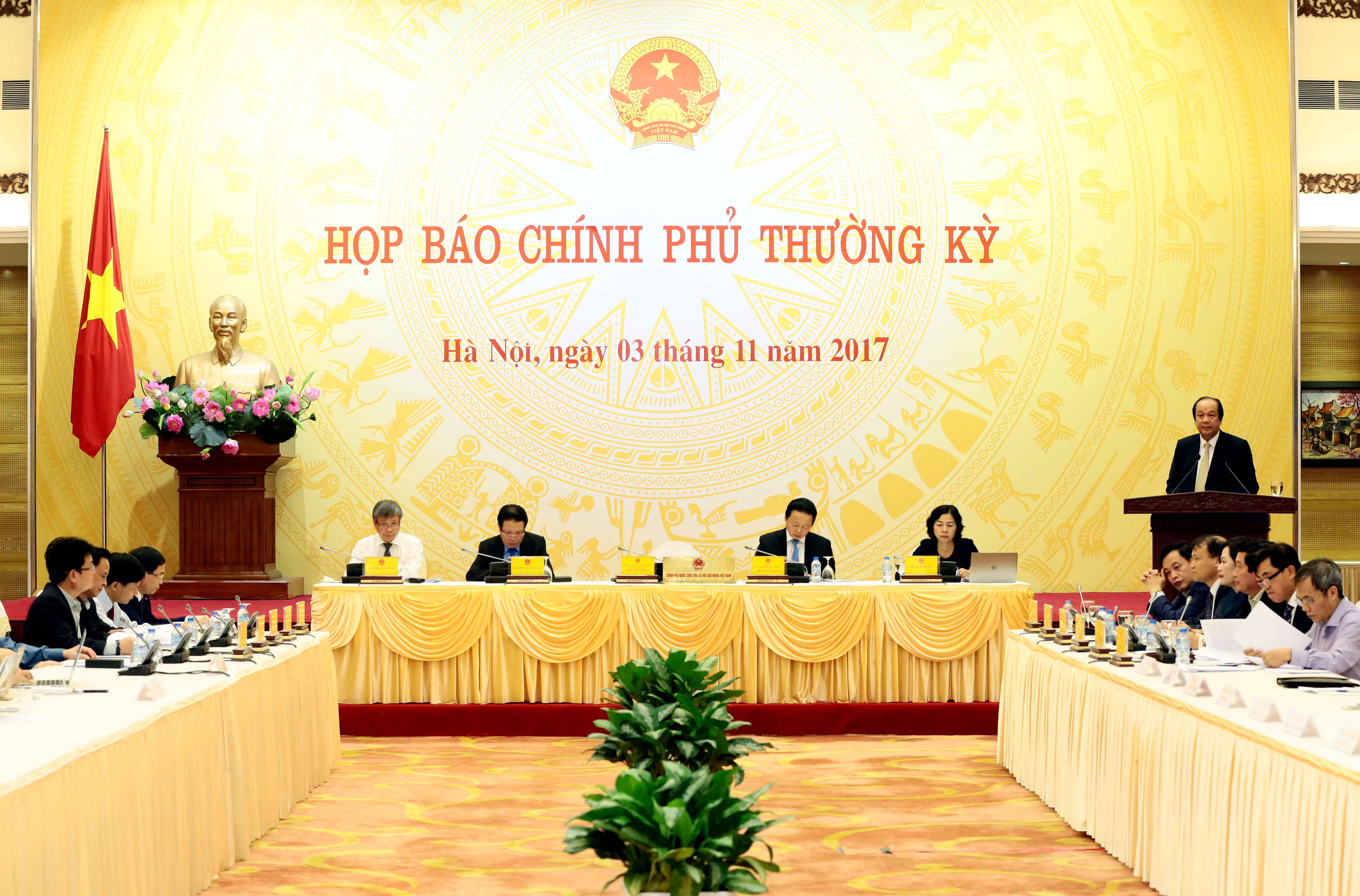 Họp báo Chính phủ
