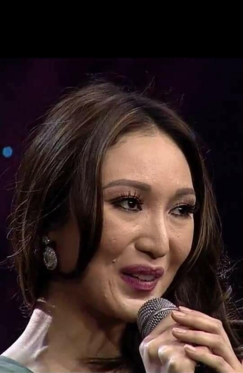 Nguyên nhân là do ở thời khắc MC chuẩn bị xướng tên danh hiệu Miss Earth, Karen Ibasco gây thất vọng khi để lộ gương mặt lộ mụn, kém mịn màng khi góc máy quay cận cảnh nhan sắc của cô.