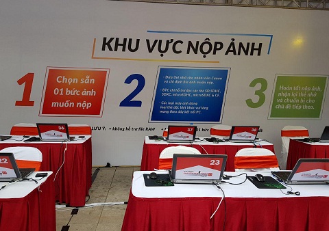 Hạ tầng kỹ thuật phục vụ công tác nhận sản phẩm dự thi đã sẵn sàng