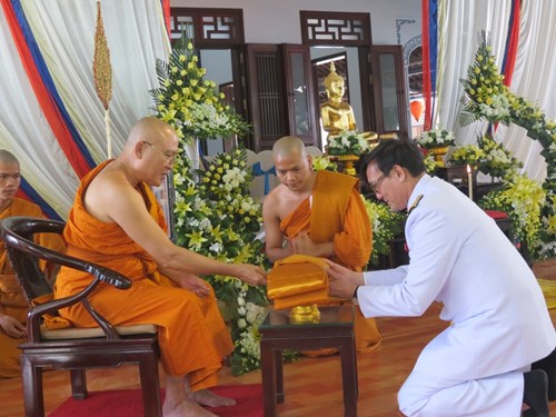 Nhà sư đầu tiên của Việt Nam được nhà Vua Thái Lan sắc phong tước vị Chao Khun