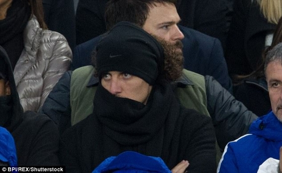 David Luiz dự khán trận Chelsea - Man Utd