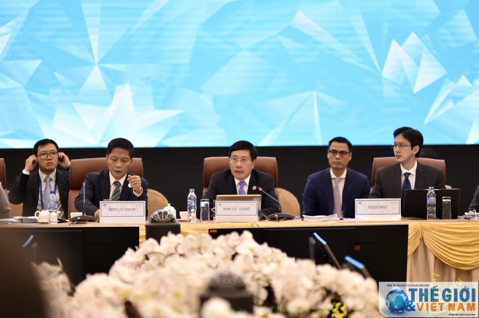 Chùm ảnh Hội nghị liên Bộ trưởng Ngoại giao - Kinh tế APEC