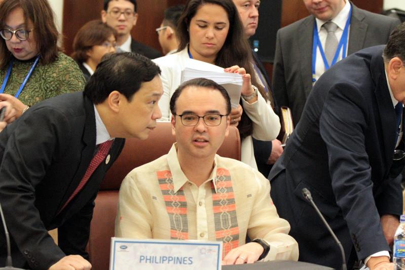 Đoàn Philippines  (Ảnh: VGP)