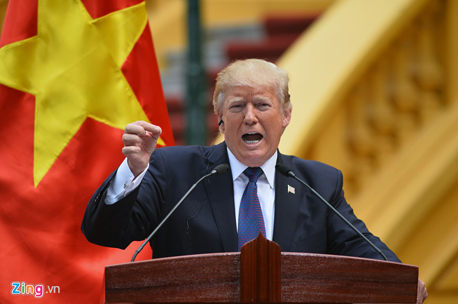 Tổng thống Donald Trump: Chúng ta gắn kết với nhau vì mục tiêu, lợi ích chung