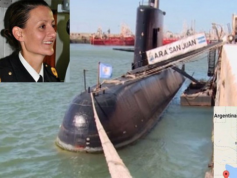 Tàu ngầm Argentina mất tích khi đang tuần tra tại Đại Tây Dương