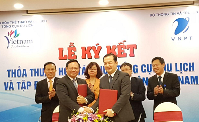 VNPT và Tổng cục du lịch ký kết thỏa thuận hợp tác