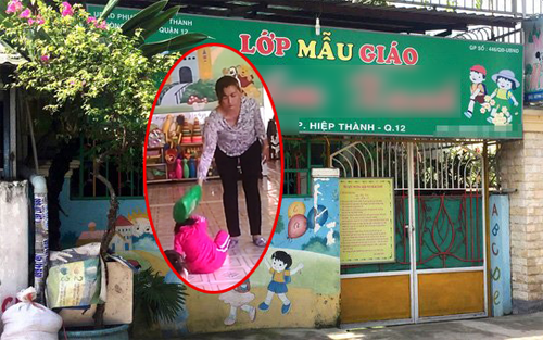 Tạm giữ bảo mẫu đánh đập, đày đọa trẻ mầm non tại Sài Gòn