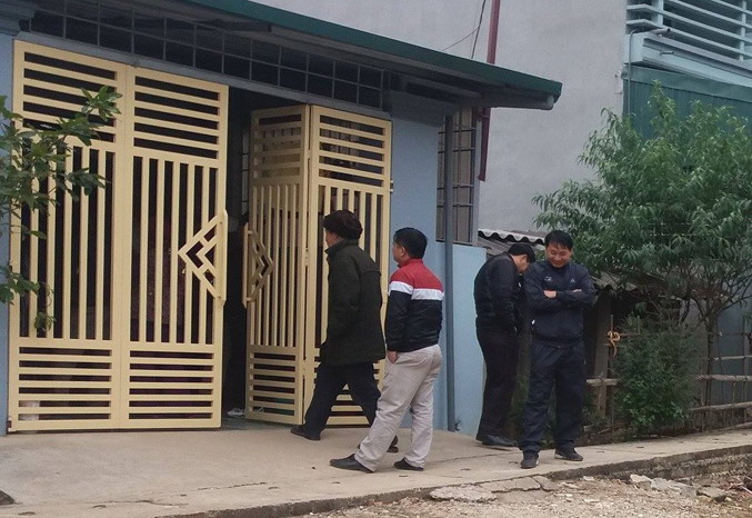 Ngôi nhà nơi hai đối tượng bịt mặt xông vào cướp cháu bé 