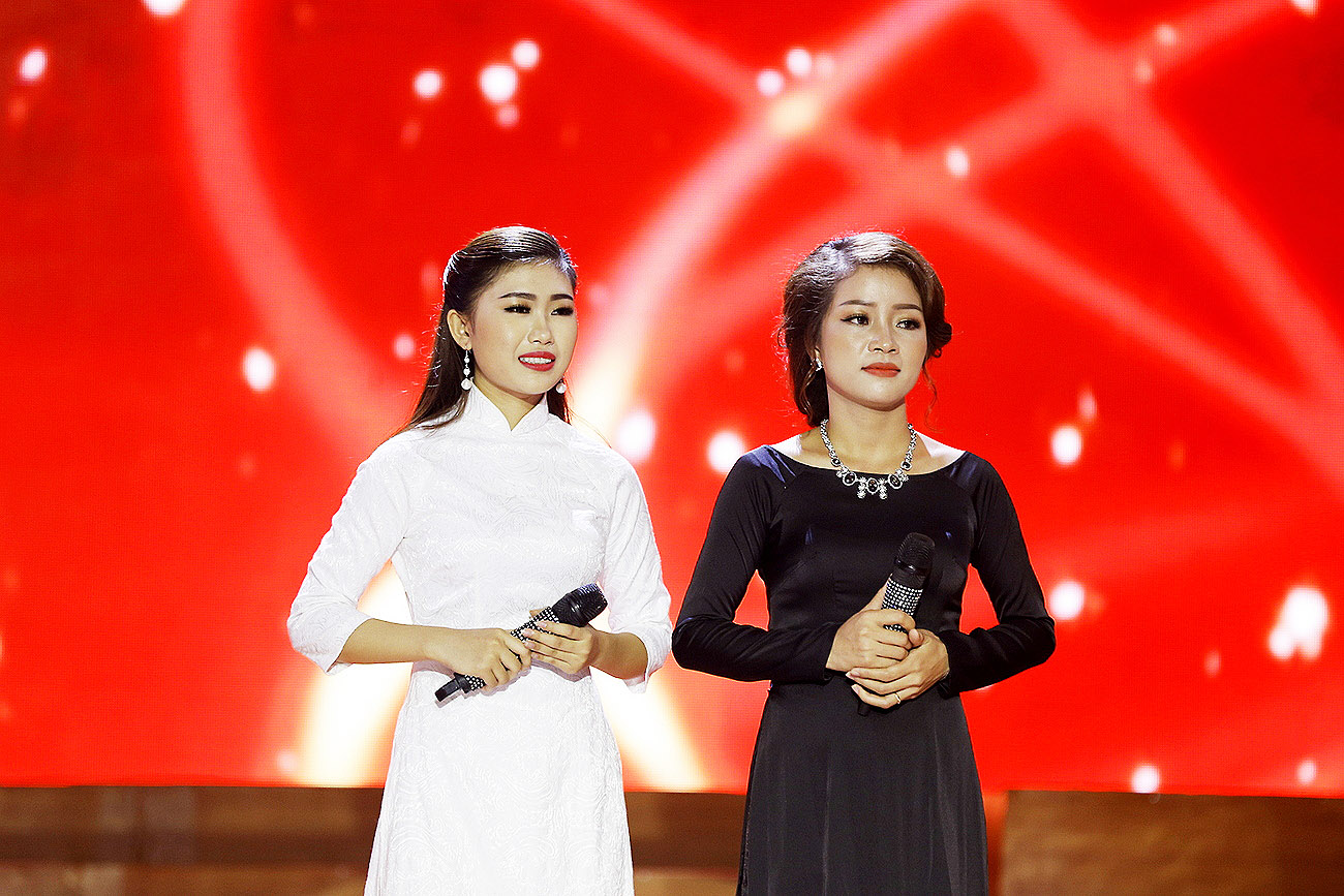 Thí sinh Quỳnh Mai và Bảo Hân
