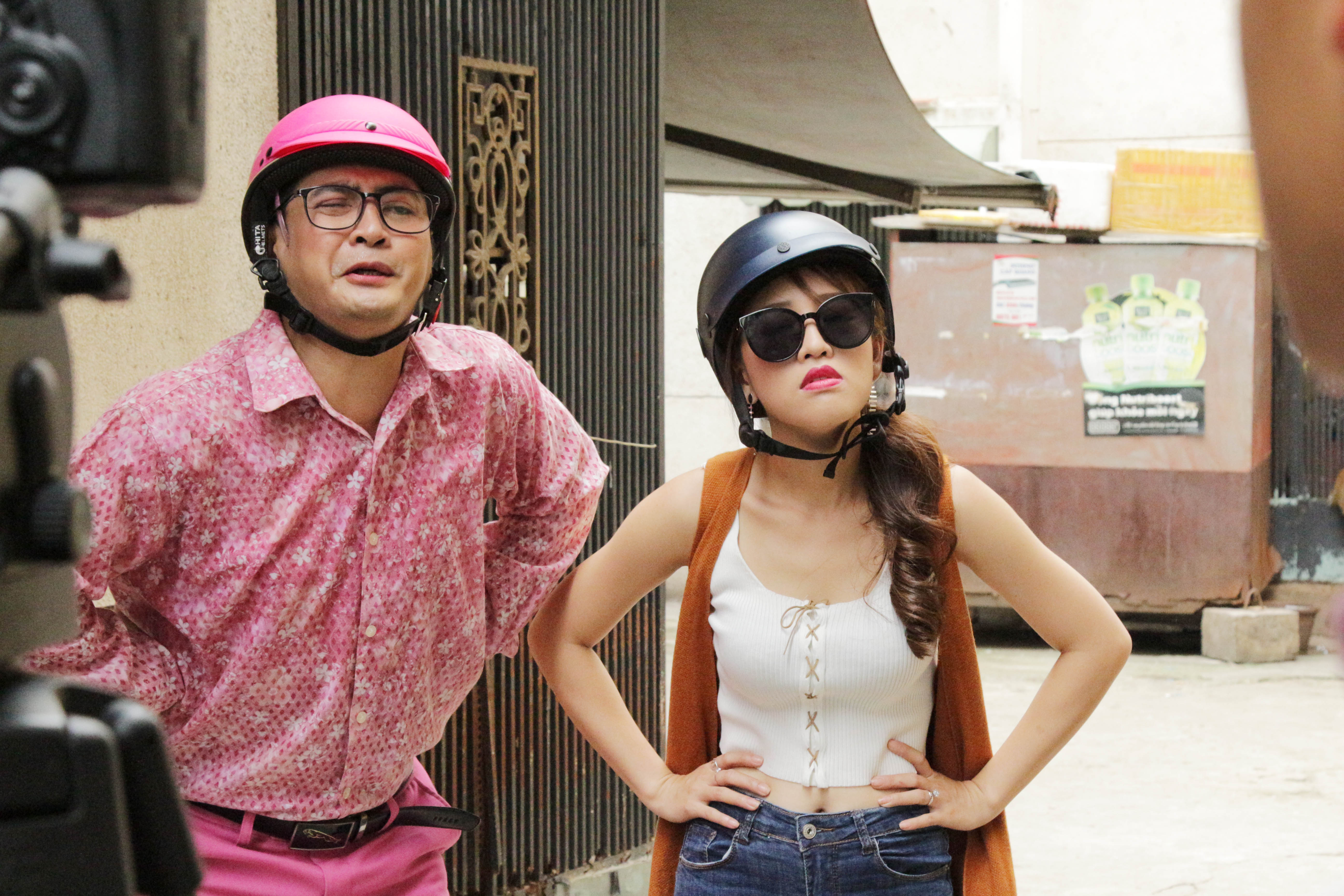 Diễn viên Ngọc Tưởng và Puka