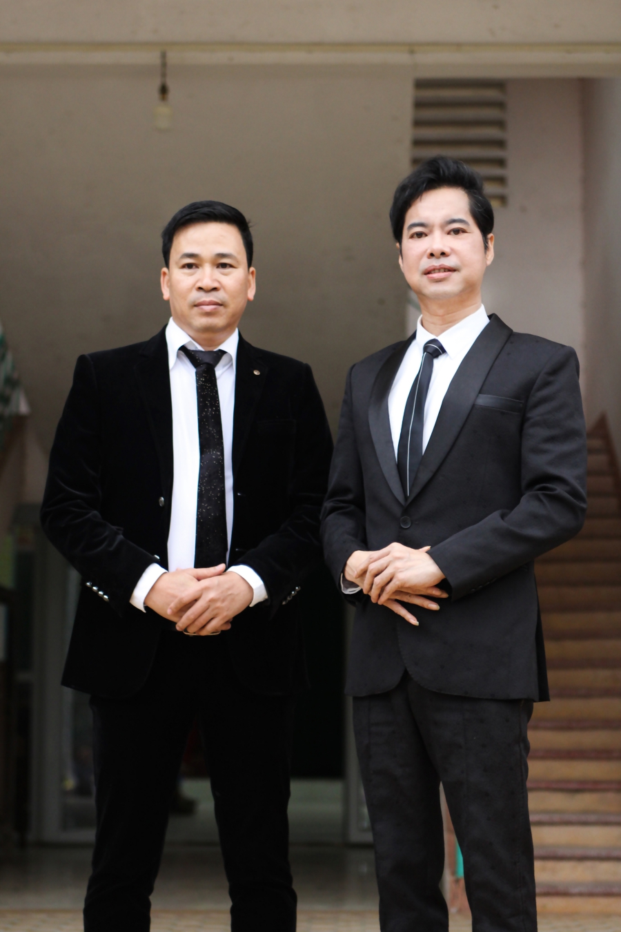 Ngọc Sơn và học trò Michael Lang