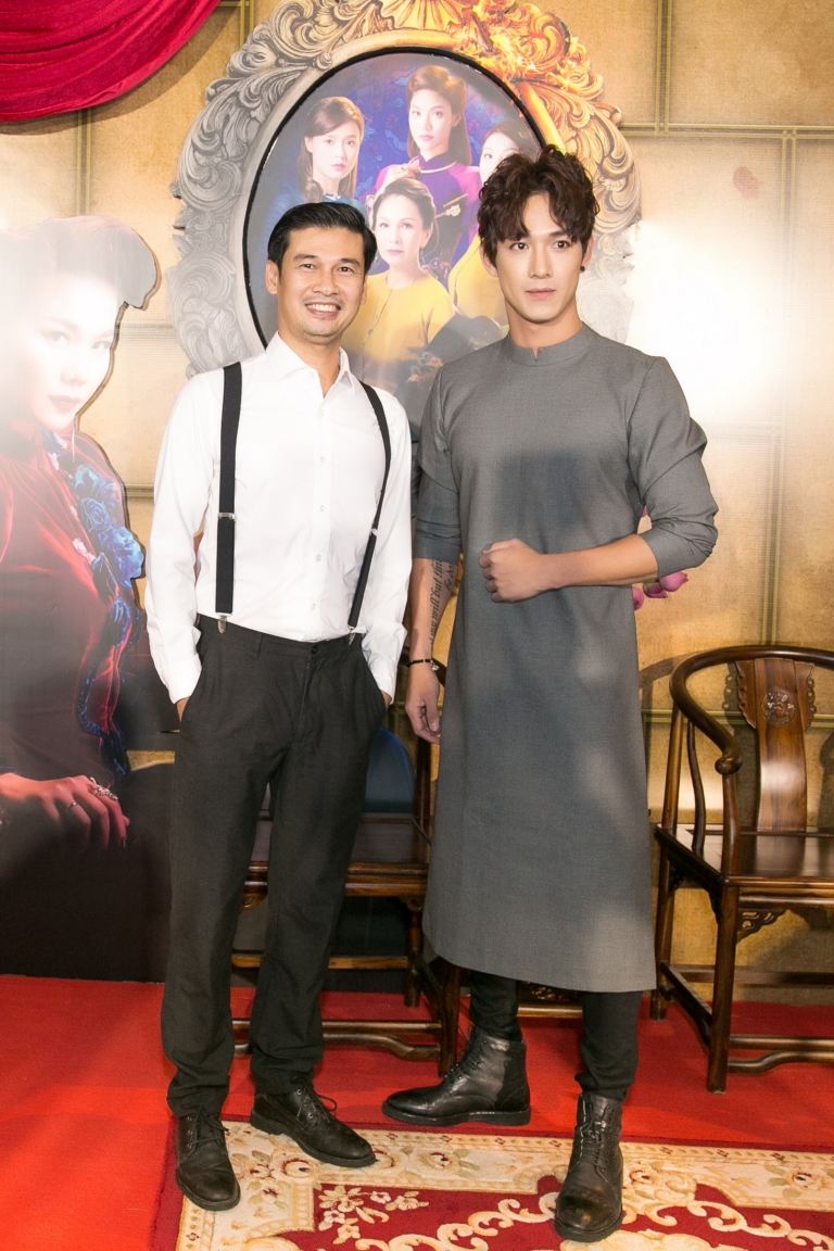 Diễn viên Tiết Cương và Song Luân