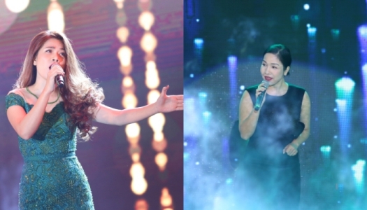 Nữ ca sĩ Mỹ Dung, diva Mỹ Linh mang đến nét nữ tính, lãng mạn cho chương trình.