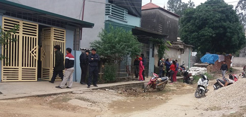 Ngôi nhà nơi xảy ra vụ việc.