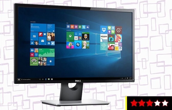 Dell SE2416HX: So với các màn hình ở trên, màn hình 24 inch này của Dell có độ sáng thấp hơn bình thường (trung bình là 179 nit) và thời gian đáp ứng chậm (6 mili giây). Điều đó làm cho màn hình của Dell không thật sự phù hợp cho chơi game hoặc xem video nhịp độ nhanh. 