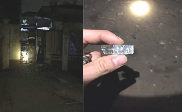 Hiện trường xảy ra vào rạng sáng 22/12,