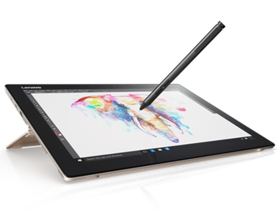 Thiết bị hỗ trợ tính năng bảo mật sinh trắc học Windows Hello và theo nhà sản xuất thì thỏi pin của Miix 720 đáp ứng được 8 giờ sử dụng.