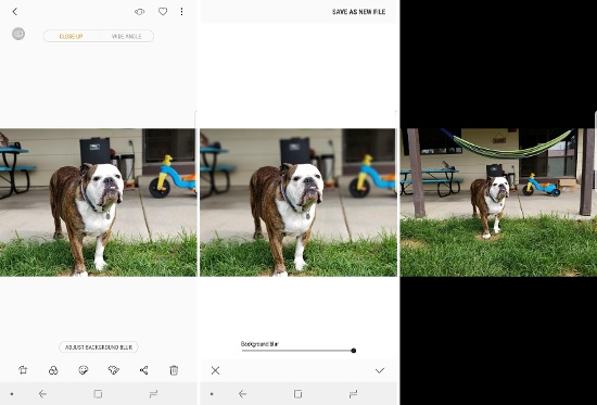 Thậm chí camera của Galaxy Note 8 còn một tính năng khá thú vị là Dual Capture, cho phép chụp 2 ảnh cùng lúc với 2 ống kính của camera sau trong khi đang sử dụng chế độ Live Focus, cho phép người dùng chuyển đổi qua lai giữa hiệu ứng góc rộng và telephoto sau khi đã chụp xong. 