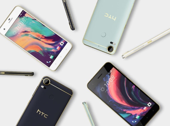 HTC Desire 10 Pro: Mặc dù không có vỏ kim loại nguyên khối, nhưng HTC Desire 10 Pro sở hữu thiết kế trẻ trung với khung kim loại, được trang trí với các dải kim loại nổi bật ở mặt sau.