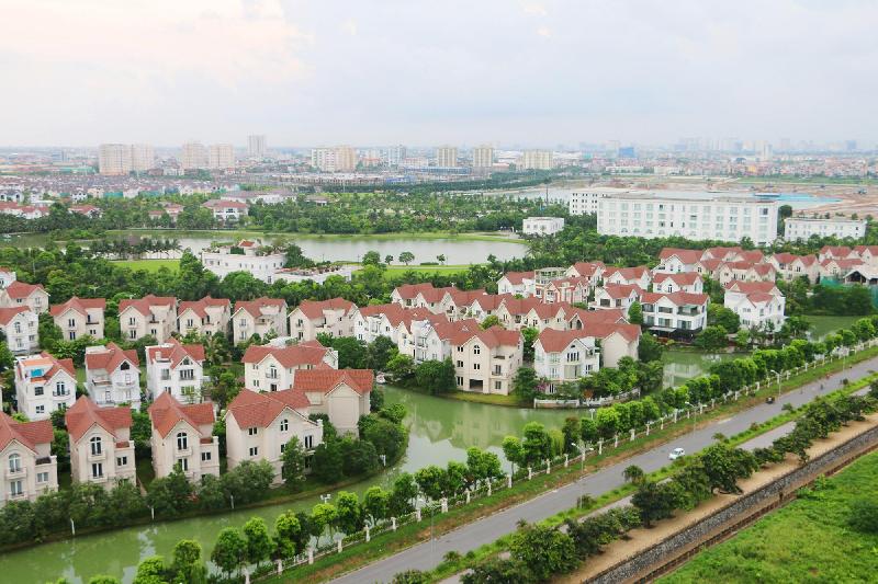 Tầm nhìn trước mặt căn hộ Valencia Garden