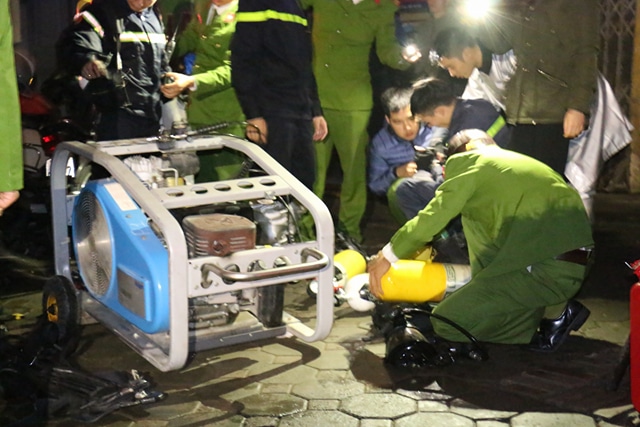 Máy bơm bình dưỡng khí tại chỗ cho PCCC được sử dụng