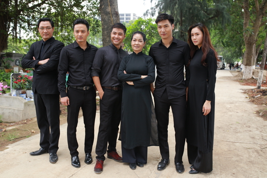 Cảnh hậu trường của bộ phim