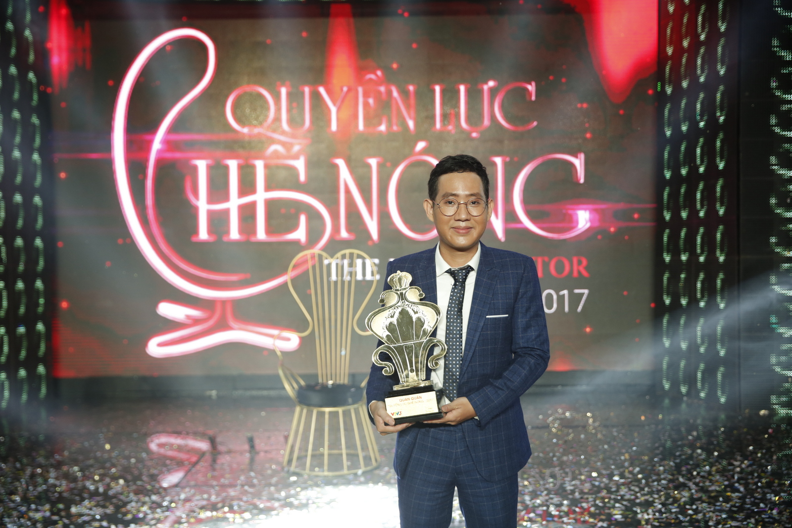 Thí sinh Quốc Việt đoạt quán quân Quyền Lực Ghế Nóng 2017