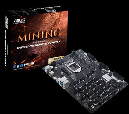 ASUS tung ra bo mạch chủ cho dân &quot;cày&quot; tiền ảo với 19 khe cắm PCI-Express